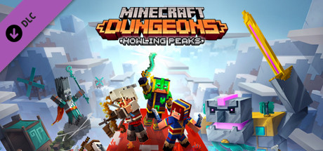 Minecraft Dungeons Howling Peaks cover art