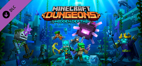 Minecraft Dungeons Hidden Depths cover art