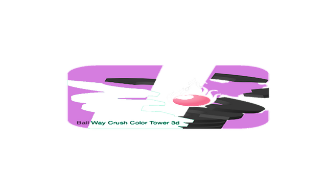 Ball Way Crush Color Tower 3d Logo