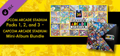 Capcom Arcade Stadium Packs 1, 2, and 3 – Mini-Album Bundle cover art