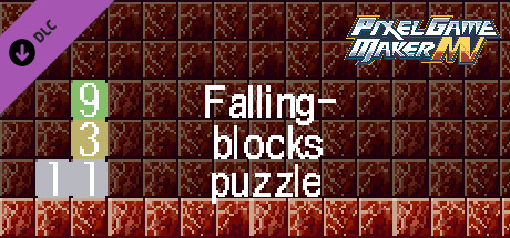 Pixel Game Maker MV - Falling Blocks Puzzle cover art