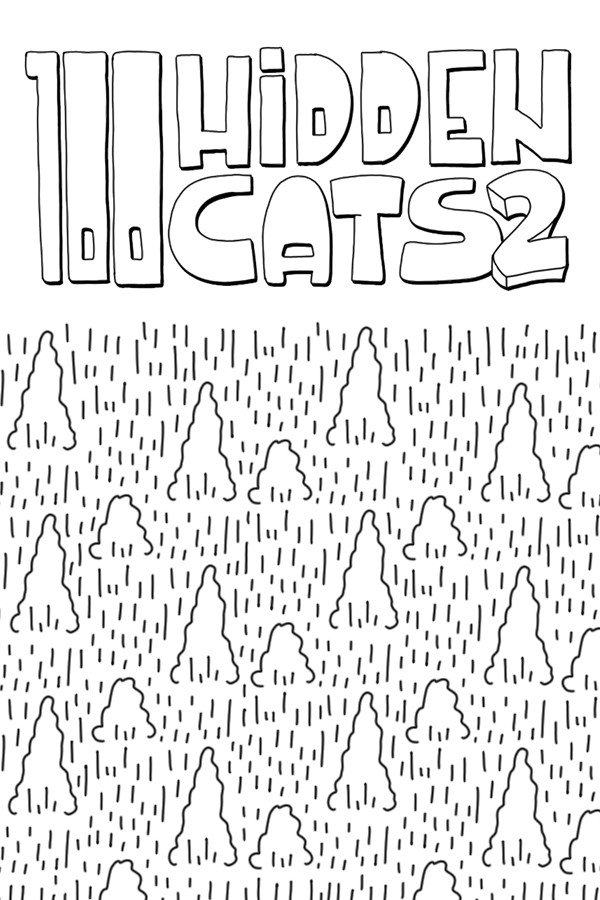 Steam portrait for 100 hidden cats 2.