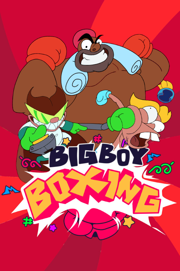 Steam portrait for Big Boy Boxing.
