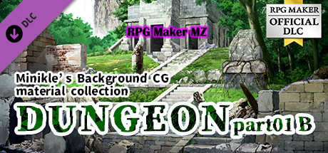 RPG Maker MZ - Minikle's Background CG Material Collection "Dungeon" part01 B cover art
