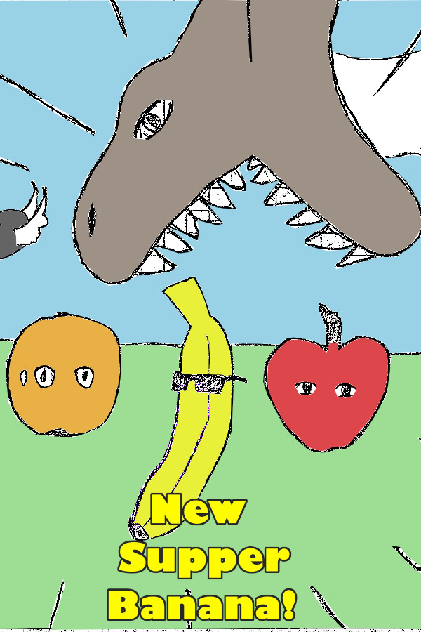 Steam portrait for New Supper Banana!.