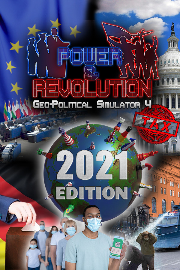 Steam portrait for Power & Revolution 2021 Edition.