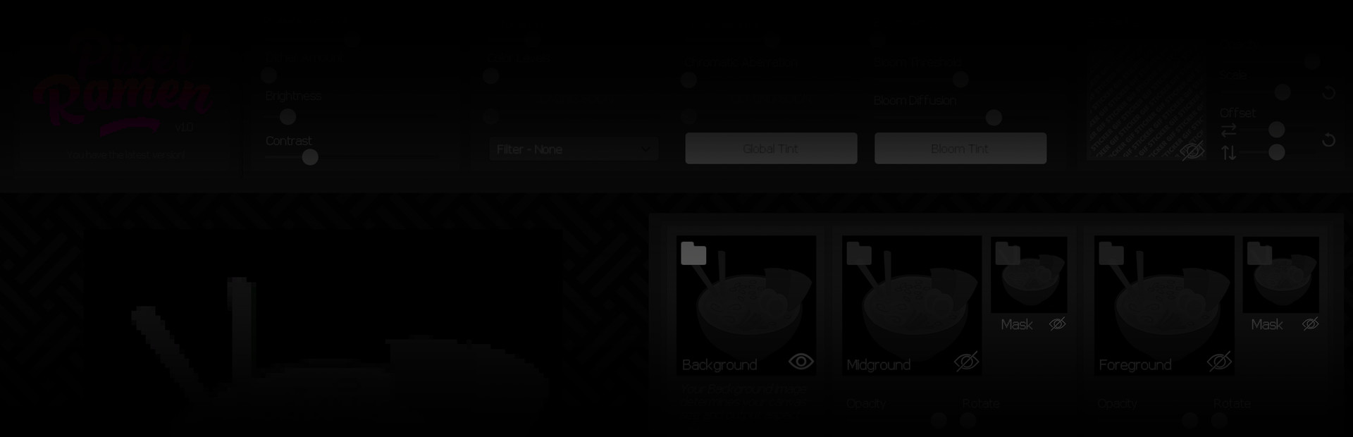 Pixel Ramen - Easy Pixel Art and Pixel GIF Creator