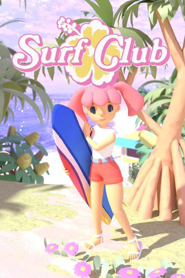 Steam portrait for Surf Club.