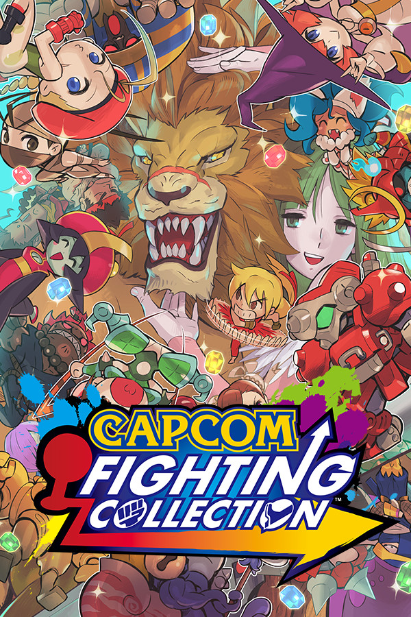 Steam portrait for Capcom Fighting Collection.
