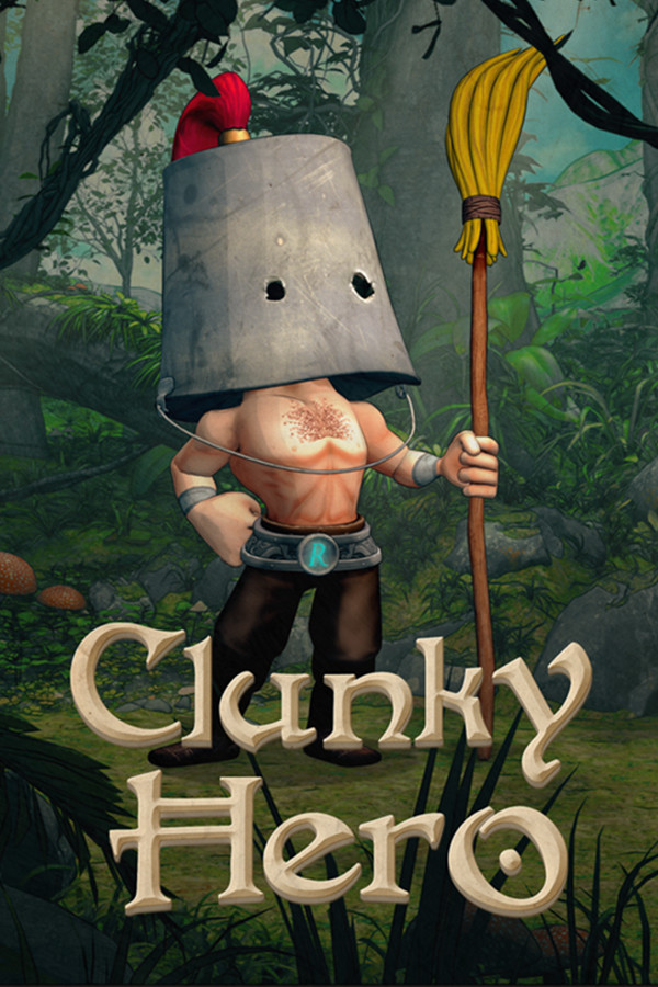 Steam portrait for Clunky Hero.