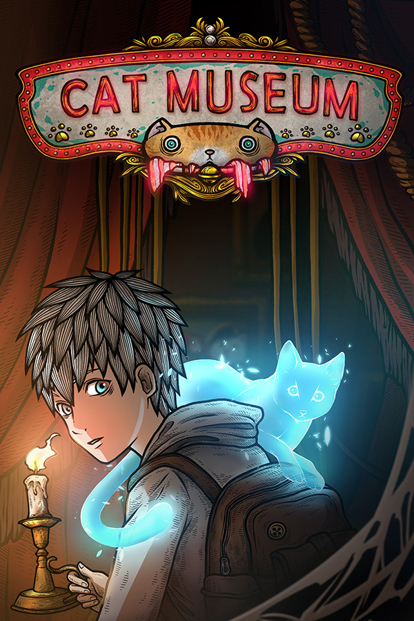 Steam portrait for Cat Museum.