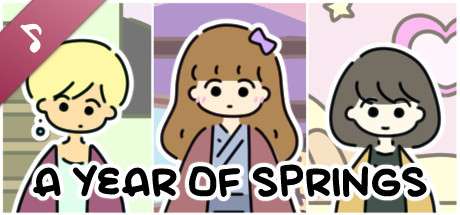A YEAR OF SPRINGS Soundtrack cover art