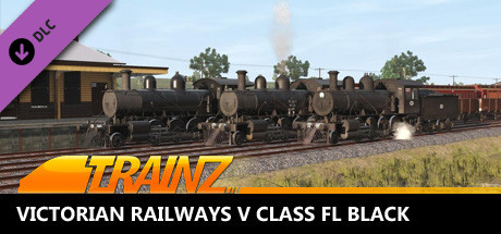 Trainz 2019 DLC - Victorian Railways V class FL Black cover art