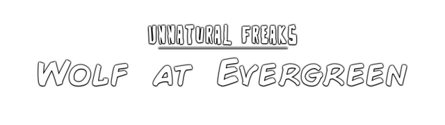 Wolf At Evergreen Logo