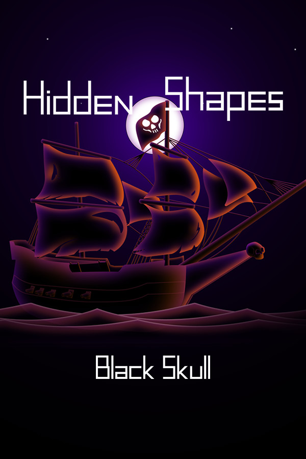 Steam portrait for Hidden Shapes Black Skull - Jigsaw Puzzle Game.