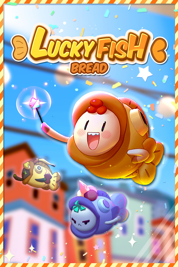 Steam portrait for Lucky Fish Bread.