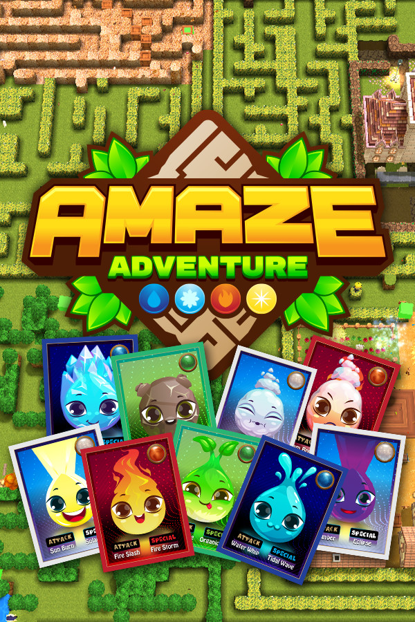 Steam portrait for Amaze Adventure.