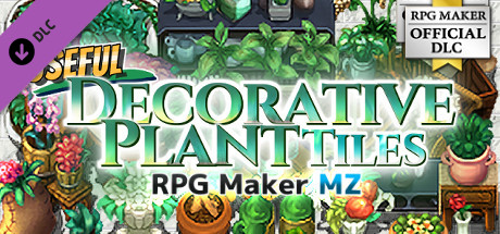 RPG Maker MZ - Useful Decorative Plant Tiles cover art