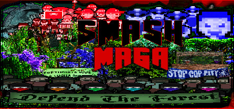 Smash MAGA! Trump Zombie Apocalypse cover art