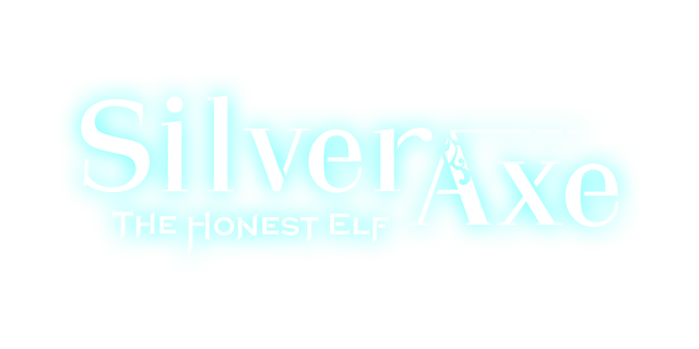 Silver Axe - The Honest Elf Logo