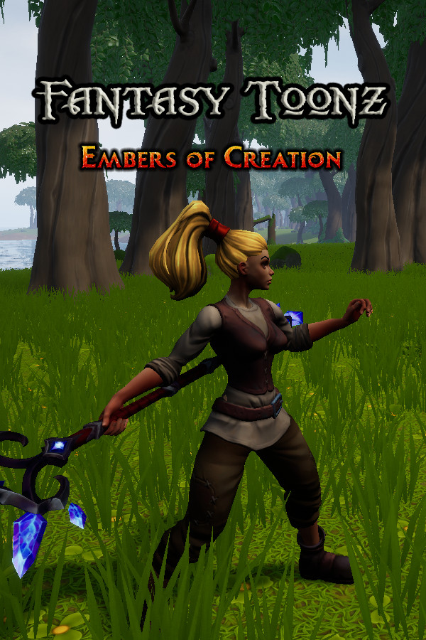 Steam portrait for Fantasy Toonz: Embers of Creation.