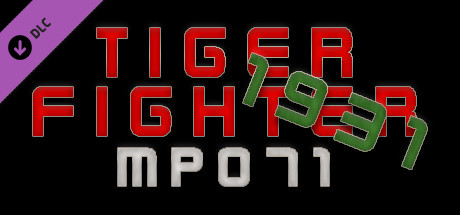 Tiger Fighter 1931 MP071 cover art