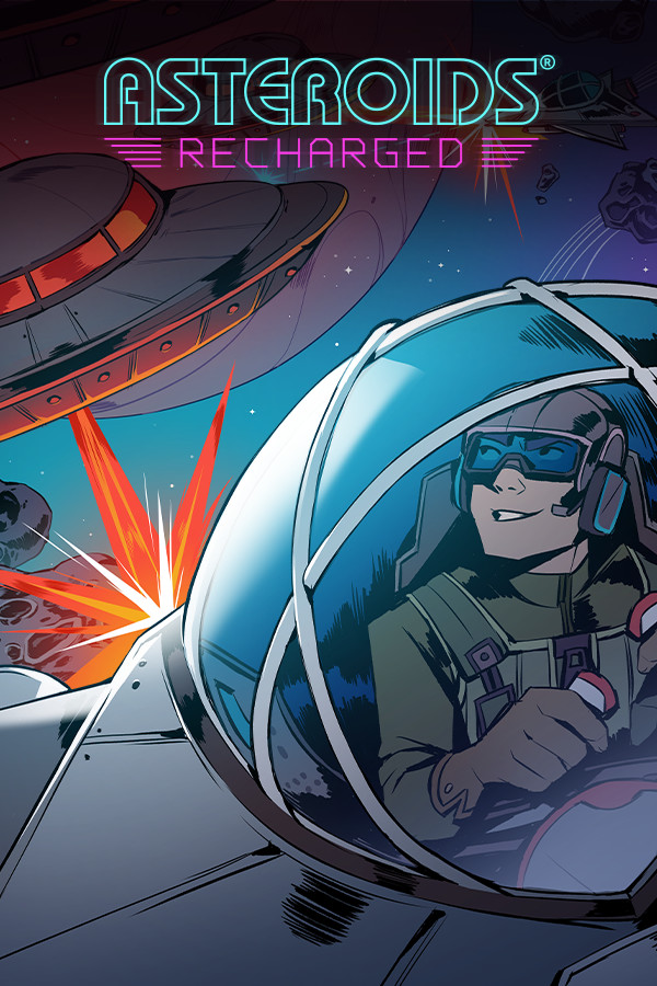 Steam portrait for Asteroids: Recharged.