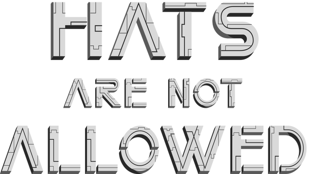 Hats Are Not Allowed Logo