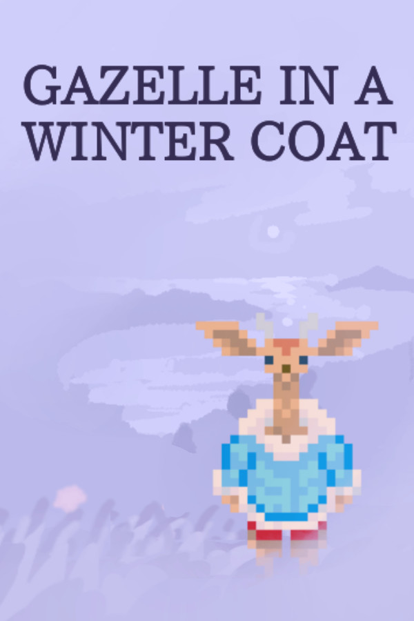 Steam portrait for Gazelle in a Winter Coat.