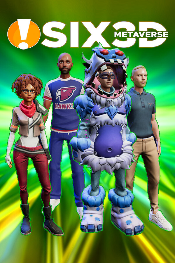 Steam portrait for SIX 3D: Metaverse.