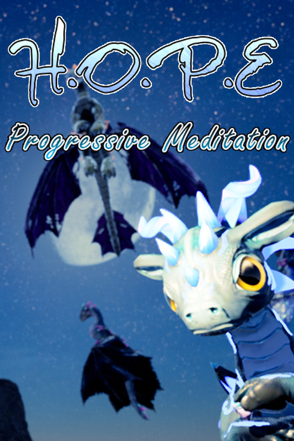 Steam portrait for HOPE VR: Progressive Meditation.
