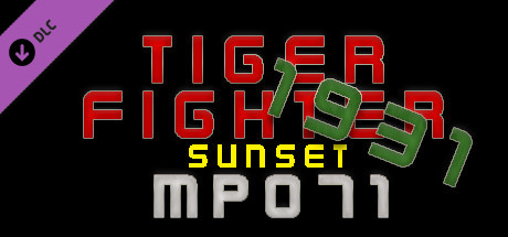 Tiger Fighter 1931 Sunset MP071 cover art