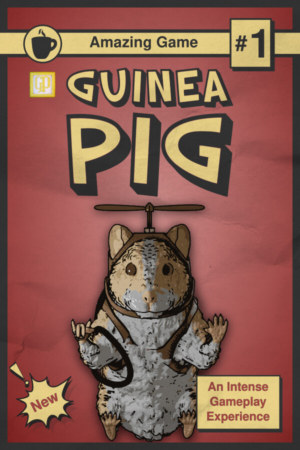 Steam portrait for Guinea Pig.