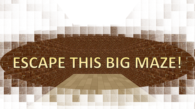 EscapeThisBigMaze! Logo