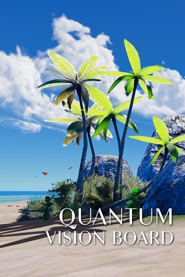 Steam portrait for Quantum Vision Board.