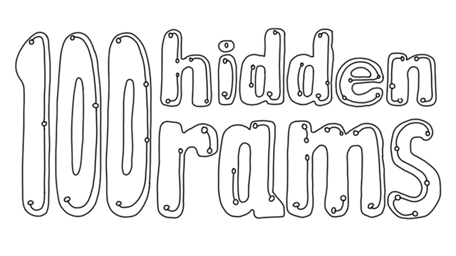 100 hidden rams Logo