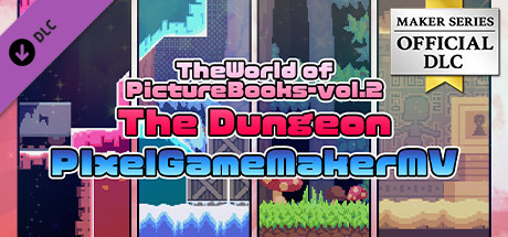 Pixel Game Maker MV - The World of PictureBooks-vol.2 The Dungeon cover art