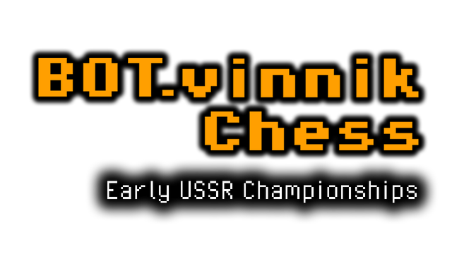 BOT.vinnik Chess: Early USSR Championships Logo