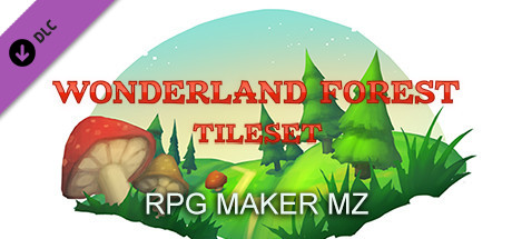 RPG Maker MZ - Wonderland Forest Tileset cover art