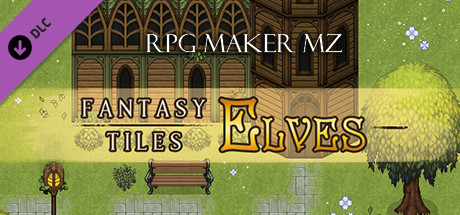 RPG Maker MZ - Fantasy Tiles - Elves cover art
