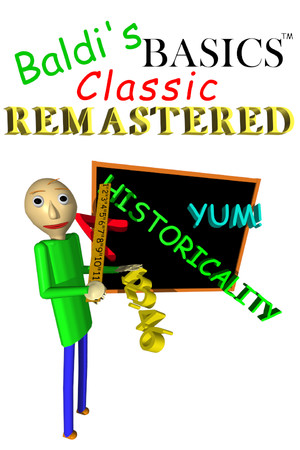 Baldi's Basics Classic Remastered poster image on Steam Backlog