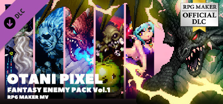 RPG Maker MV - Otani Pixel Fantasy Enemy Pack Vol.1