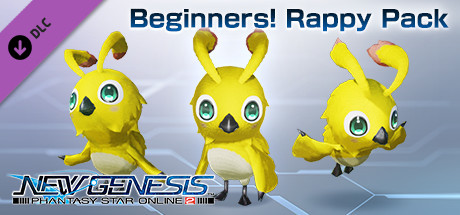 Phantasy Star Online 2 New Genesis - Beginners! Rappy Pack cover art