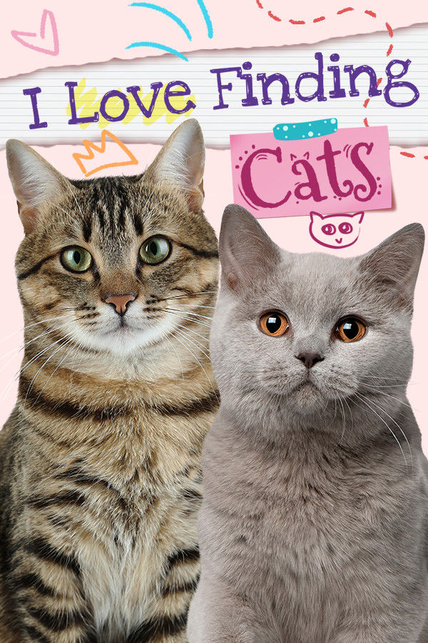Steam portrait for I Love Finding Cats.