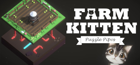 Farm Kitten - Puzzle Pipes cover art