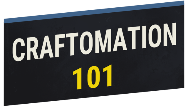Craftomation 101: Programming & Craft Logo