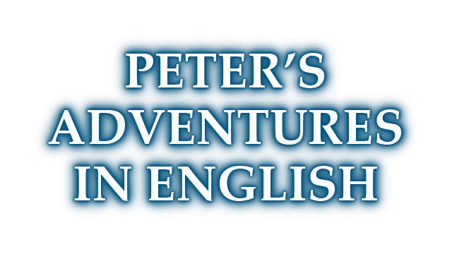 Peter's Adventures in English [Learn English] Logo