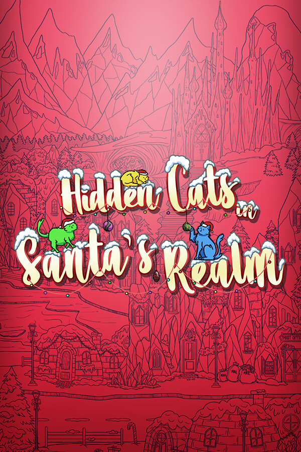 Steam portrait for Hidden Cats in Santa's Realm.