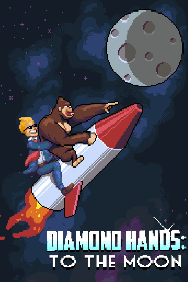 Steam portrait for Diamond Hands: To The Moon.