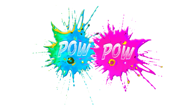 POW POW: Dye it up! Logo